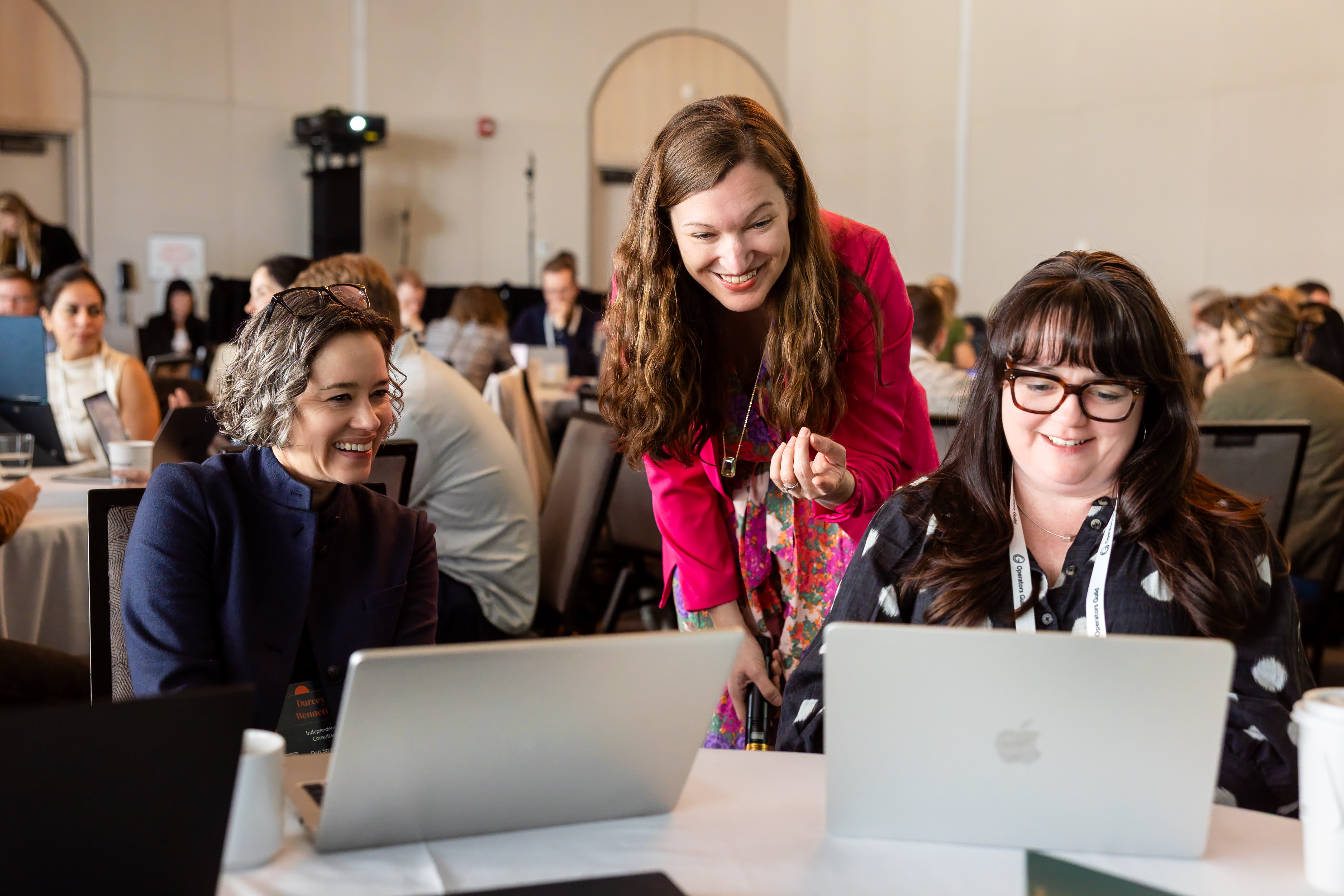A Build First workshop in session